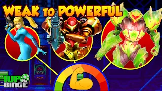 Samus Aran's Suits: Weak to Powerful (METROID)