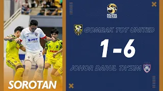 Sorotan Perlawanan: Gombak Tot United 1-6 Johor Darul Ta'zim | MPFL 2024