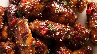 Sticky Chinese Chicken Wings