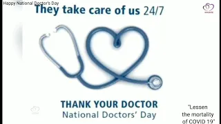 1st July 2020 Happy Doctors Day Whatsapp Status || National Doctors' Day 2020 || Doctor's Day Status