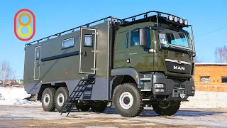 Автодом MAN 6x6 — квартира на колесах!