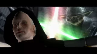 Yoda vs Palpatine - Alternative battle scene (Star Wars Episode III)