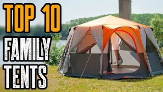 Top 10 Best Large Family Camping Tents On Amazon