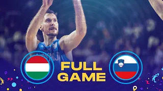 Hungary v Slovenia | Full Basketball Game | FIBA EuroBasket 2022