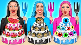Food of The Same Colors Challenge | Food Battle by Multi DO Challenge