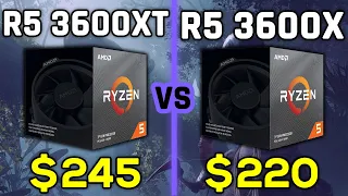 Ryzen 5 3600XT vs 3600X vs 3600 vs i5-10600K | Gaming, Rendering, Temperatures, Power