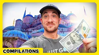 Ultimate $100 Challenges in 24 Hours! | Drew Binsky