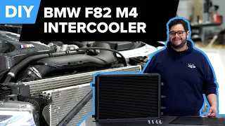 BMW M4 Intercooler Radiator Upgrade DIY (BMW F80 M3, F87 M2, F82 M4, F83 M4 Convertible)