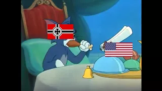 WWII Historical Events portrayed in tom and jerry
