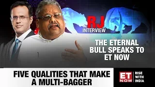 Rakesh Jhunjhunwala To ET NOW | Mega Exclusive