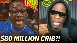 Shannon Sharpe tells Chad Johnson about touring a billionaire’s $80 million house | Nightcap