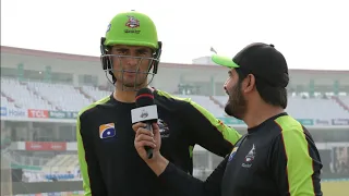 Live from Qalandars practice session at Rawalpindi Cricket Stadium