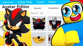 I Made SHADOW THE HEDGEHOG A Roblox Account... (HIGHEST QUALITY)