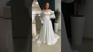 видео с примерок платья plus size