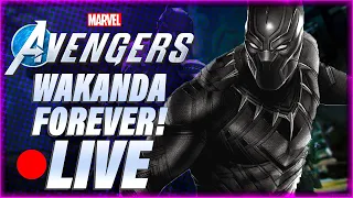 🔴 War for Wakanda Full Campaign! Marvel's Avengers Black Panther  PS5