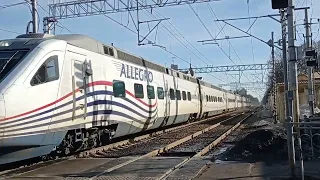 Скоростной поезд "Аллегро" пролетает удельную 20.03.22 15:35