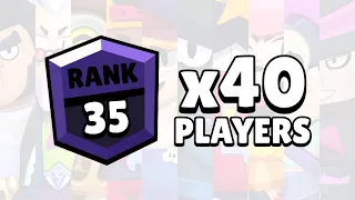40 Players Fight For Their First Rank 35