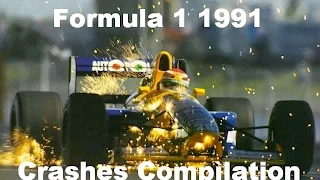 Formula 1 1991 Crashes Compilation