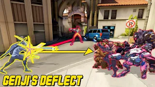 Genji Tries to Deflect EVERY Things in Overwatch 2