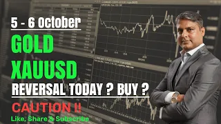 BUY GOLD Today ? GOLD XAUUSD Strategy TODAY 5 - 6 Oct | GOLD XAUUSD Live Analysis & GOLD PRICE Today