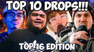 TOP 10 DROPS 😱 | BBU Top 16 Edition #bbu22