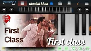 Kalank - First Class easy piano tutorial | Varun Dhawan , Alia Bhatt | Arijit Singh ||zkzahid khan