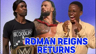 ROMAN REIGNS RETURNS TO SMACKDOWN