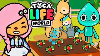 ТОКА БОКА ОБНОВЛЕНИЕ ЭМОЦИИ НА ОГОРОДЕ 🍓🍅🥒🥔 Toca Life World