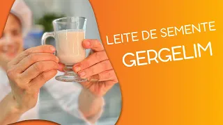 “Leite” vegetal de Gergelim - Receita Desinflamatória