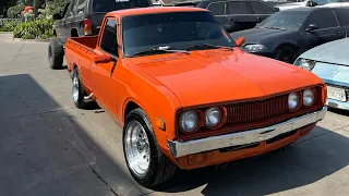 1974 Datsun Kswap Pickup  Made by M&M Auto Performance Castroville Ca #kswaptheworld