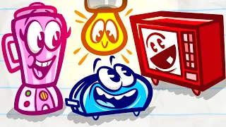 Pencilmate Gets TOTALLY TOASTED!! |Animated Cartoons Characters| Animated Short Films | Pencilmation