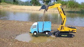 Accident- Crane JCB Dumper Truck Tractor Bolero Pickup Tipper Auto Rickshaw Tata Magic Toys | CS Toy