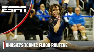 This floor routine from Katelyn Ohashi was AMAZING 🔥 | Iconic Moments