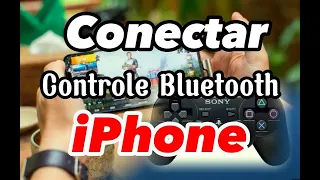 Como conectar controle bluetooth no Iphone / ps3 Original