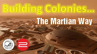 Building a SpaceX Colony - The Martian Way! (Collaboration with 2 THE FUTURE!)