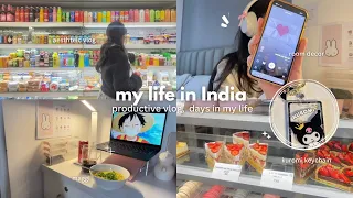 Weekend vlog | Aesthetic life in India, life of an Indian girl 🌱🖇️