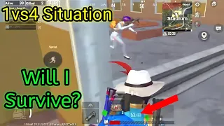 HANDLE 1vs4 SITUATIONS 🔥| SOLO vs SQUAD | PUBG MOBILE LITE