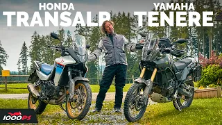 Das müssen wir einfach klären - Reiseendurovergleich - Honda XL750 Transalp vs. Yamaha Tenere 700