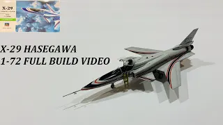 Full Build Hasegawa X-29