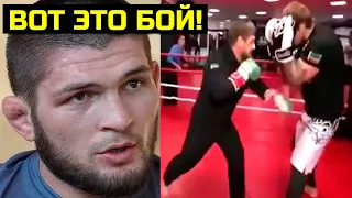 Кадыров провел бой с Емельяненко в клубе Ахмат! Рамзан Кадыров и Александр Емельяненко спарринг