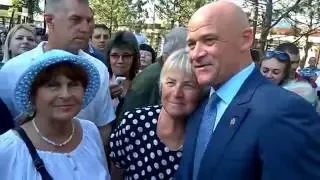 Труханов на Старосенной площади в Одессе 2.09.16