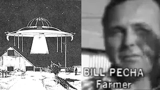 Bill Pecha on witnessing a huge UFO hovering over his barn in Colusa, California, September 10, 1976