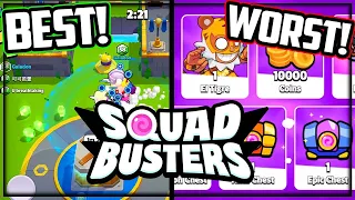 The One BEST, and One WORST Thing About Squad Busters!