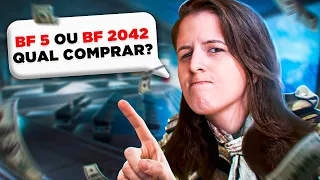 BATTLEFIELD 5 vs BATTLEFIELD 2042: QUAL COMPRAR? 💣