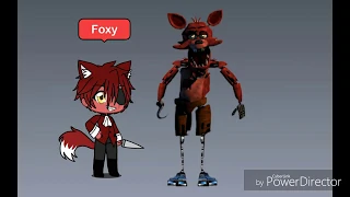 (Mostly) All the Fnaf Characters in Gacha Life (My Version)