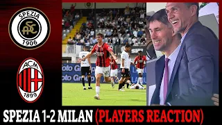 Spezia 1-2 Milan: Players Reaction after the victory