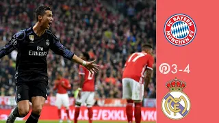 Bayern vs Real Madrid 3-4 (Peter Drury Commentary) Both Legs April 2017