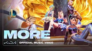 K/DA - MORE feat. Madison Beer, (G)I-DLE, Lexie Liu, Jaira Burns, Seraphine （オフィシャルミュージックビデオ）