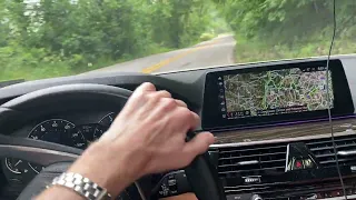 2018 BMW 540d xDrive - Driving and Turbo Sound - Sunroof Open - Very little talking