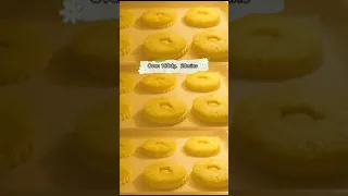 Pineapple cookies making🍪🍪😱❘ #Shorts #pineapple #pineapple_cookies #cookies_making #tiktok #trending